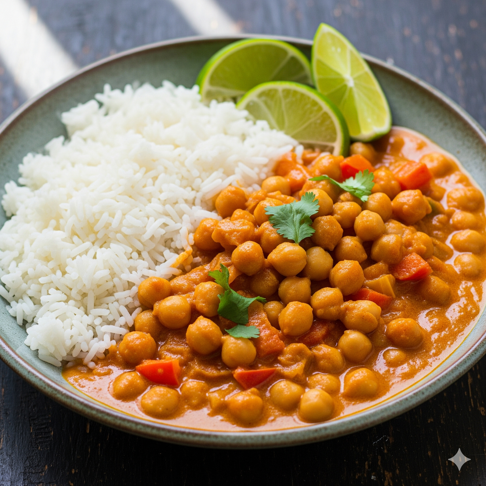 Creamy Coconut Chickpea Curry | Easy 30-Minute Vegan Dinner